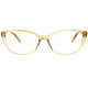 Lunettes Loupe Marrons Transparentes Femme Fashion Valy Lunettes Loupes New Time