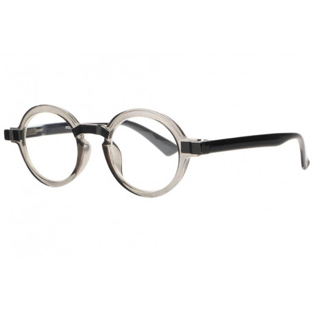 Lunettes de Lecture Rondes Grises Transparentes Originales Gony Lunettes Loupes New Time