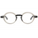 Lunettes de Lecture Rondes Grises Transparentes Originales Gony Lunettes Loupes New Time