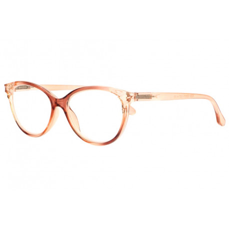 Fines Lunettes de lecture Marron Transparent Papillon Femme Chics Selly Lunettes Loupes New Time