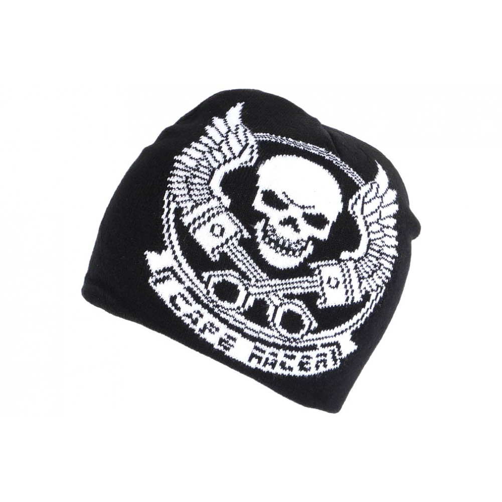 Choisir un Bonnet tête de Mort Cafe Racer, bonnet biker noir livré 48h