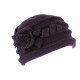 Chapeau Laine Violette Beret Femme Tendance Bonnet Toque Hiver Vella CHAPEAUX Léon montane