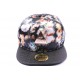 Casquette Snapback JBB couture noir avec déco florale ANCIENNES COLLECTIONS divers