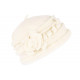 Chapeau Femme Laine Blanche Beret Tendance Bonnet Toque Hiver Vella CHAPEAUX Léon montane