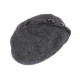 Beret Femme Gris Feutre de Laine Classe et Tendance 2 Boutons Lexya BERETS Léon montane