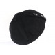 Beret Femme Noir Feutre de Laine Classe et Tendance 2 Boutons Lexya BERETS Léon montane