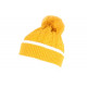 Bonnet Pompon Fourrure Jaune Tendance Laine Doublure Polaire Ryck BONNETS Léon montane