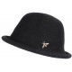 Chapeau Laine Femme Noir Hiver Classe Chaud Design Beret Cloche Apis CHAPEAUX Léon montane