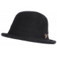 Chapeau Laine Femme Noir Hiver Classe Chaud Design Beret Cloche Apis CHAPEAUX Léon montane