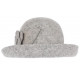 Chapeau Feutre Femme Gris Chiné Tendance et Classe en laine Quyns CHAPEAUX Léon montane