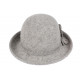 Chapeau Feutre Femme Gris Chiné Tendance et Classe en laine Quyns CHAPEAUX Léon montane