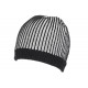 Bonnet Noir et Blanc Fantaisie en Laine Homme et Femme Doublure Polaire Lorny ANCIENNES COLLECTIONS divers