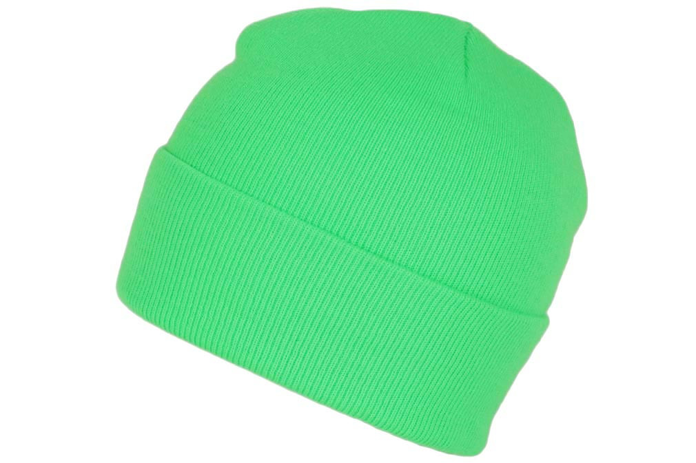 Chapka Fluo Vert Taille 60 Cm – Bonnet Trappeur Doublé Chaud Isolant Polyester Homme Femme Fluorescent