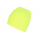 Bonnet Jaune Fluo en Laine Fashion et Chaud avec Revers Eric BONNETS Nyls Création