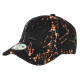 Casquette NY Orange et Noire look Tags Streetwear Baseball Paynter ANCIENNES COLLECTIONS divers