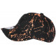 Casquette NY Orange et Noire look Tags Streetwear Baseball Paynter ANCIENNES COLLECTIONS divers