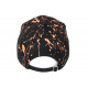 Casquette NY Orange et Noire look Tags Streetwear Baseball Paynter ANCIENNES COLLECTIONS divers