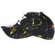 Casquette NY Violette Jaune et Noire Look Original Tags Streetwear Baseball Paynter CASQUETTES Hip Hop Honour