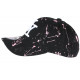 Casquette NY Rose et Noire Mode Originale Tags Streetwear Baseball Paynter ANCIENNES COLLECTIONS divers