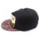 Casquette Snapback JBB Couture Noire, Sorry I'm DOPE doré, visière léopard ANCIENNES COLLECTIONS divers