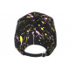 Casquette NY Jaune Rose et Noire Mode Originale Tags Baseball Paynter CASQUETTES Hip Hop Honour