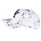 Casquette NY Blanche et Noire Mode Originale Fashion Tags Baseball Paynter CASQUETTES Hip Hop Honour