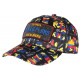 Casquette Plata o Plomo Noire et Bleue Colombia Baseball Fashion CASQUETTES SKR