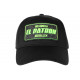 Casquette El Patron Medellin Vert FLuo et Noire Strass Colombia Baseball CASQUETTES SKR