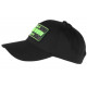 Casquette El Patron Medellin Vert FLuo et Noire Strass Colombia Baseball CASQUETTES SKR