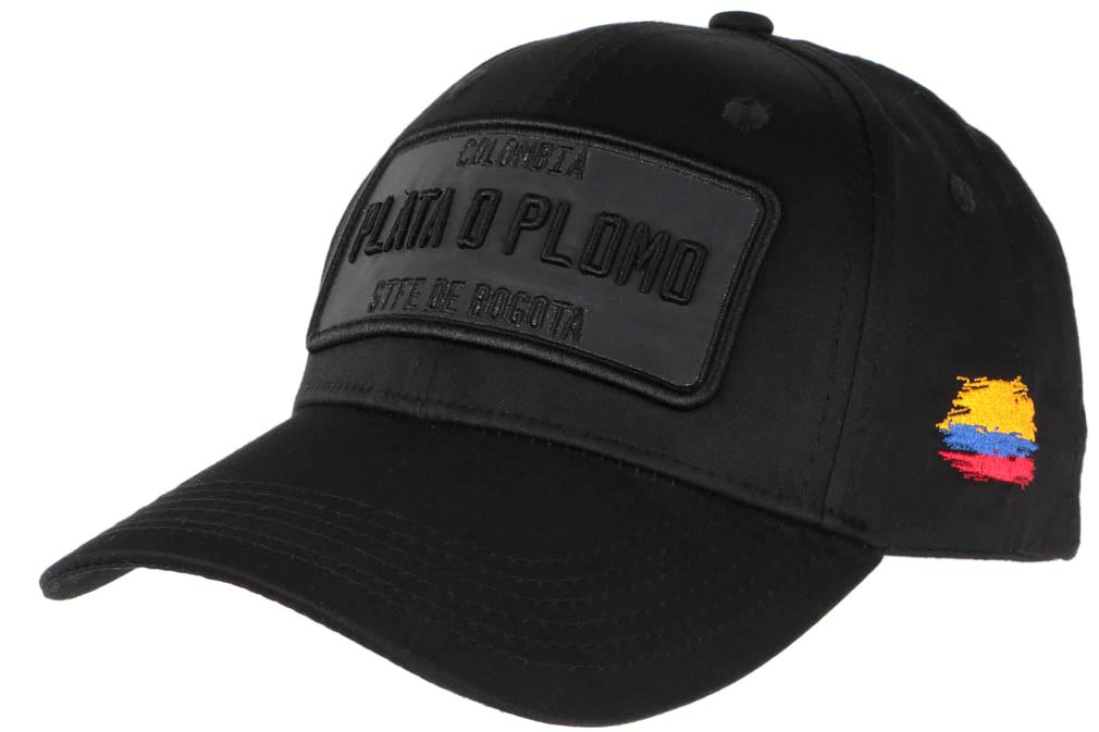 Casquette Baseball Plata O Plomo Jaune Et Noire - STFE Bogota - Taille Unique Neuve