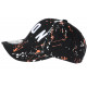 Casquette ICON Orange et Noire Taguee Streetwear Baseball CASQUETTES Hip Hop Honour