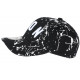 Casquette ICON Noire et Blanche Taguee Streetwear Baseball CASQUETTES Hip Hop Honour