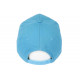 Casquette NY Bleu Azur et Blanche Tendance Visiere Baseball Stazky CASQUETTES Hip Hop Honour