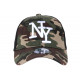 Casquette filet militaire verte et marron Trucker NY Blanc Baseball ANCIENNES COLLECTIONS divers