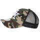 Casquette filet militaire verte et marron Trucker NY Blanc Baseball ANCIENNES COLLECTIONS divers