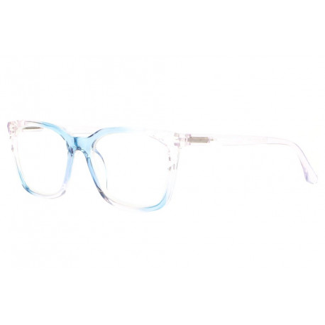 Grandes Lunettes de Lecture Femme Bleu Transparent Fashion Delly Lunettes Loupes New Time