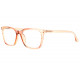 Grandes Lunettes de Lecture Femme Marron Transparent Classe Delly Lunettes Loupes New Time