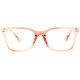 Grandes Lunettes de Lecture Femme Marron Transparent Classe Delly Lunettes Loupes New Time