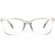 Grandes Lunettes Loupe Femme Gris Transparent Classe Delly Lunettes Loupes New Time