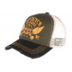 Casquette Enfant Von Dutch Verte Crew Trucker Baseball de 7 à 11 ans Casquette Enfant VON DUTCH