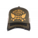 Casquette Enfant Von Dutch Verte Crew Trucker Baseball de 7 à 11 ans Casquette Enfant VON DUTCH