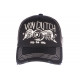 Casquette Enfant Von Dutch Noire Crew Filet Baseball de 7 à 11 ans Casquette Enfant VON DUTCH