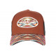 Casquette Von Dutch Marron et Multicolore Originale Baseball Custom Atru CASQUETTES VON DUTCH