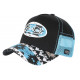 Casquette Von Dutch Bleue et Noire Originale Baseball Custom Atru CASQUETTES VON DUTCH