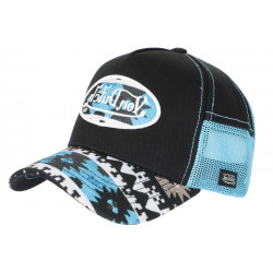 Casquette Von Dutch Bleue et Noire Originale Baseball Custom Atru CASQUETTES VON DUTCH