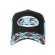 Casquette Von Dutch Bleue et Noire Originale Baseball Custom Atru CASQUETTES VON DUTCH