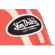 Casquette Von Dutch Orange et Noire Filet Baseball Fashion Stripe CASQUETTES VON DUTCH