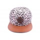 Snapback JBB couture blanche leopard ANCIENNES COLLECTIONS divers