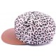 Snapback JBB couture blanche leopard ANCIENNES COLLECTIONS divers