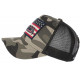 Casquette Von Dutch Militaire Kaki Drapeau USA Trucker Baseball Flag CASQUETTES VON DUTCH